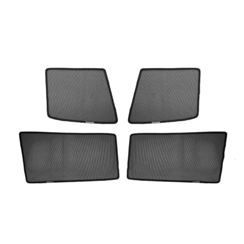 Pare-soleil pour aérer habitacle Pajero V93 V80 protection fenêtre contre insectes 4pcs