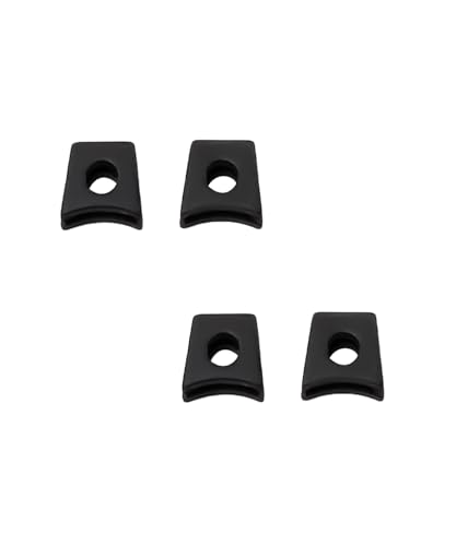 2 Pairs Black Nose Bridge Flex Coupler Replacement for Oakley Juliet Metal Frame
