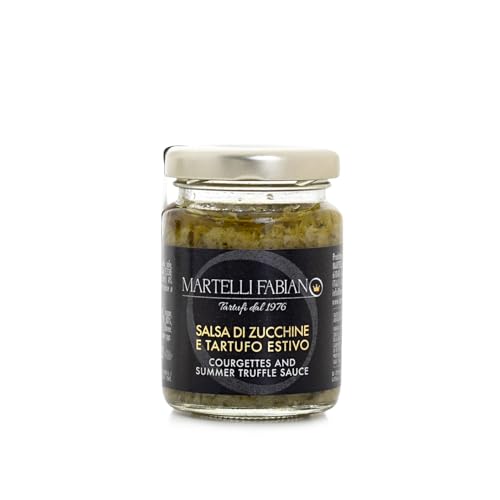 Salsa al Tartufo - Zucchine e Tartufo Nero Estivo 90g - Martelli Fabiano Tartufi