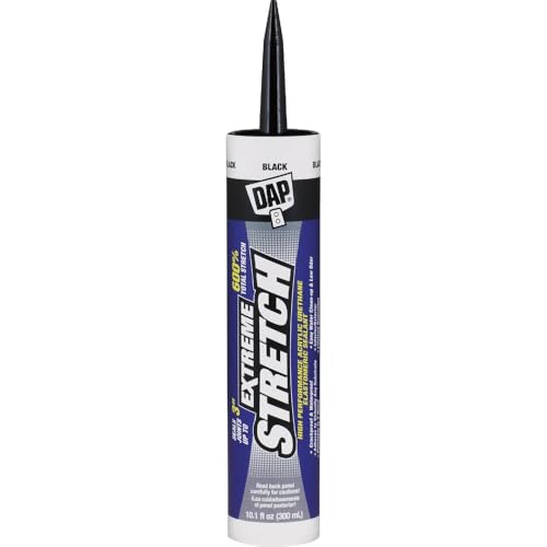 Image of DAP Extreme Stretch Acrylic Urethane Premium Elastomeric Sealant, Black, 10.1 Oz (7079818713)