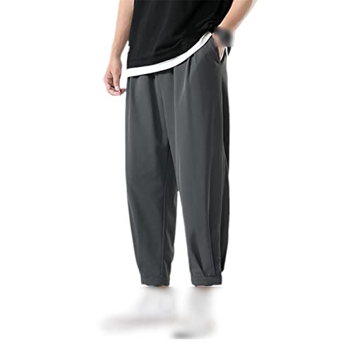Pantalon en soie glacée homme Roquorl idéal pour vos vacances d'été et sorties casual