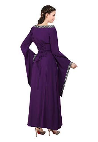 Kranchungel Renaissance Dresses for Women Costume Fairy Renaissance Dress Ball Gown Medieval Irish Peasant Dress
