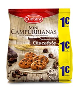 Galletas Campurrianas Chocolate - 145 g - 7 Und