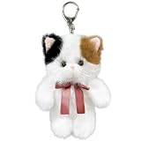 [Stream] キーホルダー ぬいぐるみ マスコット tino かわいい ストラップ チャーム かわいい 三毛猫 ゆうパケット24