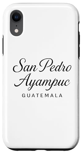 San Pedro Ayampuc グアテマラシティ ケツァル チャピン アンティグア 502 スマホケース iPhone XR 用