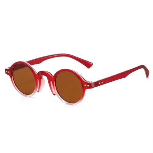 Lunettes de soleil rondes anti-éblouissement UV400 petite monture