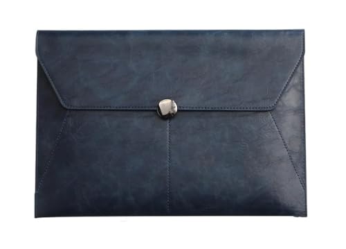 CFDHDFAKE(���X) �}���`�J���[ PU���U�[ ���ރt�@�C���I�[�K�i�C�U�[ �G���x���[�v�P�[�X - 2�p�b�N (240x347mm)(Blue)