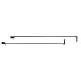 Trion WonderBar Black Metal Display Fixture Label Holder Arms - 16