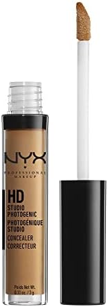 NYX PROFESSIONAL MAKEUP HD Studio Photogenic Concealer Wand, Medium Coverage - Nutmeg