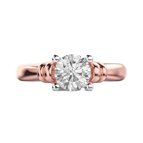 Bague solitaire vintage moissanite pour illuminer vos soirées et grands moments