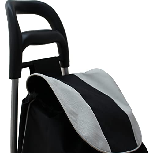 Stimo Einkaufstrolley klappbar mit 3-Rad-Mechanik/Treppensteiger Einkaufsroller – Bild 4