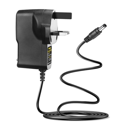 LeTaoXing 15V Power Supply Adapter 1000mA UK Plug for Compatible with Litter Robot 2 3, 4 Open Air Self Cleaning Cat Litter Box Replacement Self-Cleaning Cat Litter Boxes Power Cord