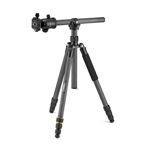 National Geographic Foto-Reisestativ-Kit mit Einbeinstativ, 90-Grad-Säule, Carbon, vierteilige Beine mit… – Bild 3