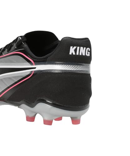 Puma King Match FG/AG, Unisex Fussballschuh, Puma Silver-Puma Black-Sun Struck-Puma White, – Ansicht 4