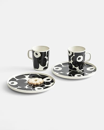 Set de 2 piezas vajilla Oiva Unikko Marimekko miniatura 2