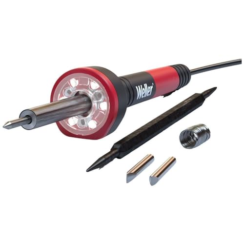 Weller WLIRK3023C Kit de Soldadura con Cautin de 30 W con Luz LED Halo Ring