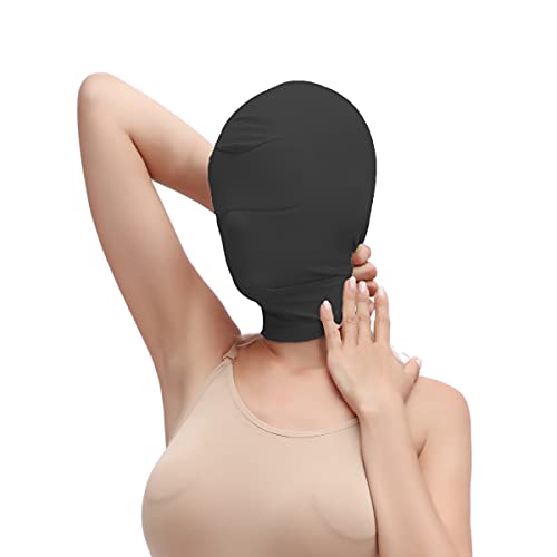 OnundOn Kopfmaske Fetisch Augenmaske Bondage Maske SM Sex Fetisch Spielzeug Maske mit Volle Deckung