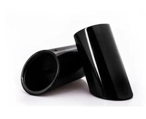 Embouts d'échappement A3 A4 Q5, accessoires de personnalisation automobile en inox noir