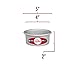 Fat Daddio's Anodized Aluminum Round Cake Pan, 4 x 2 Inch