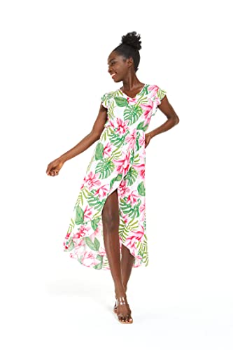 Image of Hawaii Hangover Family Matching Hawaiian Clothes, Lotus & Orchid | Family matching Hawaiian outfits, Lotus & Orchid, lightweight rayon, machine washable, tropical floral print, luaus, cruises