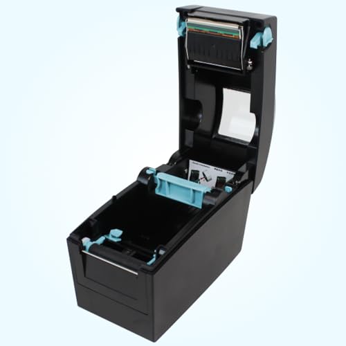 Image of McAuley Labels GoDEX DT200+ Direct Thermal Label Printer - Fast Everyday Barcode Printer - 2 inch, 203 DPI, Upgraded Memory, USB /Serial /Ethernet