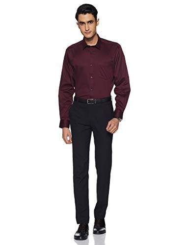Image of Amazon Brand - Arthur Harvey Men's Solid Regular Fit Shirt
