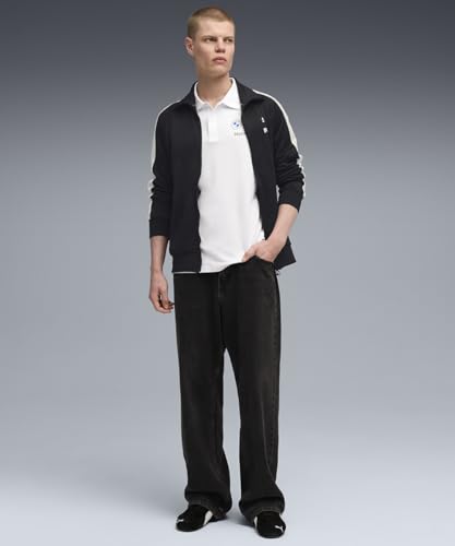 Image of Puma Men's Solid Regular Fit Polos