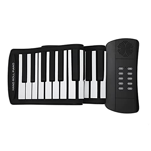 FZYE Main Roll Piano 61 Touches Pliable en Silicone Rechargeable Clavier Électrique Instrument de Musique Piano Pliant Électronique Portable Flexible Électronique 61 Touches Piano - Les Beatles, Paul McCartney, John Lennon, RIngo Starr, George Harrison FZYE Main Roll Piano 61 Touches Pliable en Silicone Rechargeable Clavier Électrique Instrument de Musique Piano Pliant Électronique Portable Flexible Électronique 61 Touches Piano
