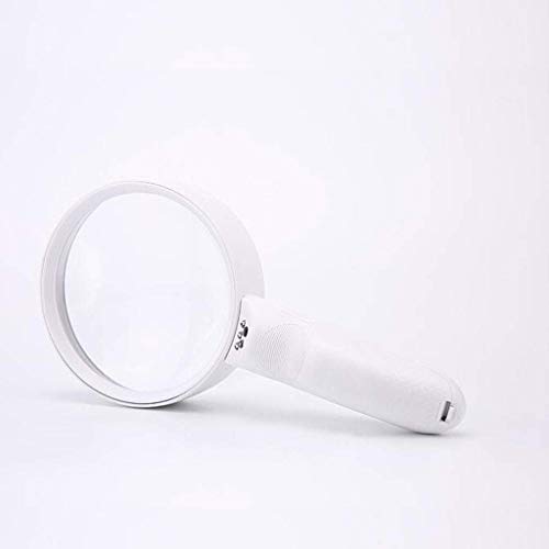 DUERDU Boutique Lupa de Mano 30x Lupa de Mano Lupa multifunción Dual-Lente Dual HD, lámparas violetas y ultravioletas con lámparas LED/Código de Producto: WW-763