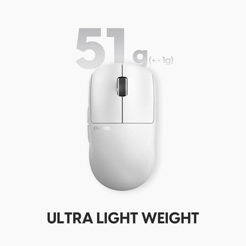 Image of Pulsar Gaming Gears X2 v3 Wireless Gaming Mouse, Ultra Lightweight, Optical Switch, 32000 DPI, 750 IPS, XS-1 Sensor, 8k Compatible (Mini, White)