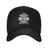 Vintage und klassisch Wallen Bier Land Zeichen Parodie Logo Baseballkappe schwarz Big Size...