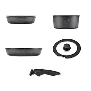 Hvrfjxi HVRFJXI Abnehmbares Topf- und Pfannenset