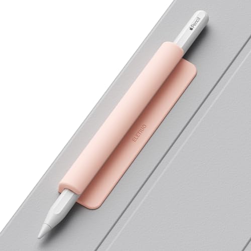 Pochette Apple Pencil rose pour iPad, le rangement idéal du stylet au bureau