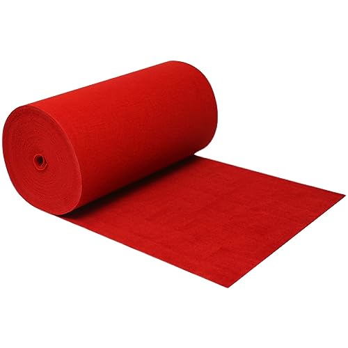 Alfombra roja para pasillos de novia en bodas de exterior