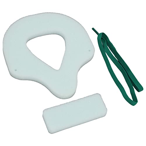 Couverture Nasale Coussinet en Polyester Coussinet Anti-pression Doublure de Couverture FacialeConfortable Sangle de Remplacement pour Couvre-chef Sangle D'oreiller Nasal Soins de Santé Voyage Cover