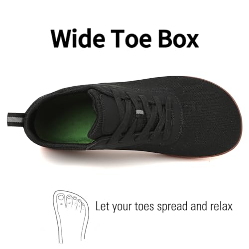 Barefoot Shoes Men Women Wide Toe Box Cross Trainer Minimalist Zero Drop Sole Walking Shoes Casual Running Sneakers4