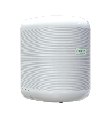 Dispensador Papel Mecha 100% plástico reciclado Blanco