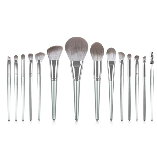 Juego de 10/14 brochas de maquillaje para sombra de ojos, brochas de maquillaje de cara completa, cepillo corrector para mujer