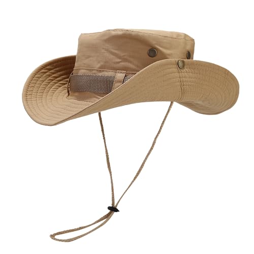 Womens Sun Hats Bucket Hat Boonie Cap Foldable Sun Protection Wide Brim Outdoor Hiking Fishing Safari Hats