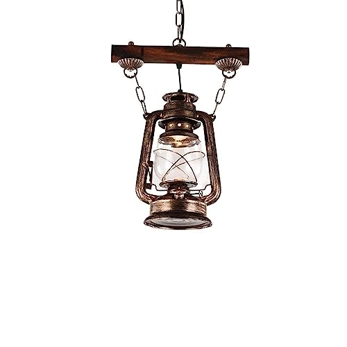 Lampe de kérosène suspendue pour illuminer un restaurant ou une chambre rétro