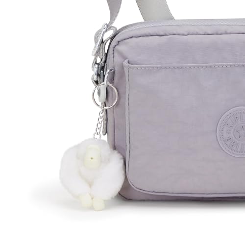 Image of Kipling Women's Abanu Medium Crossbody Bag, Lightweight, Adjustable Nylon Waist Pack with Multi-Compartment Zip Pockets