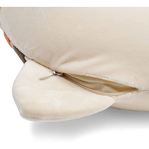 Juvale Kid's Cat Travel Pillow, Memory Foam, for Airplanes, Car Rides, Train Commutes (11.8 x 11.8 x 3.9 in) - Image 6