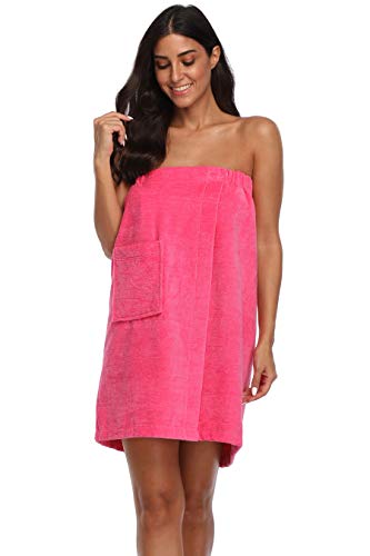 The Bund Women's Towel Wrap - Cotton Shower Bath Body Cover Up