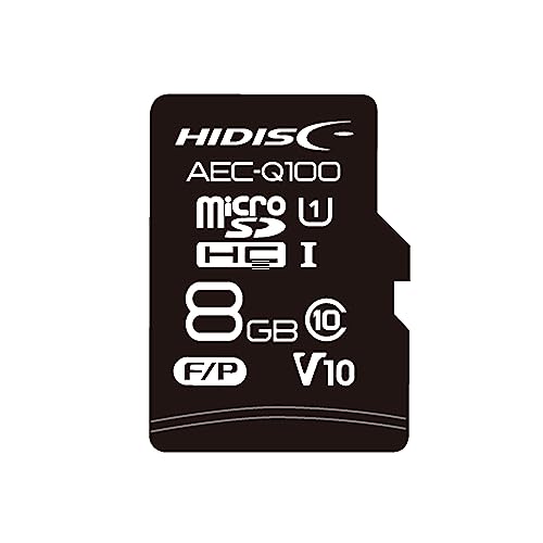 AEC-Q100Ή HIDISC ԍڗprMLC`bv microSDJ[h 8GB HDAMMSD008GML