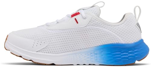 Columbia Men's Castback PFG, White/Vivid Blue, 9