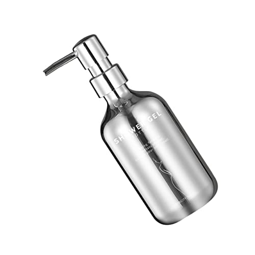 minkissy Botella De Almacenamiento Botella De Repuesto Botellas De Champú De Viaje Sólidas Botella De Viaje con Bomba Botella De Loción Hidratante De Limpieza Contenedores De Cepillos