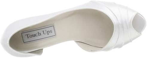 Touch Ups Women's Abby Pump,White,12 W | Image 4