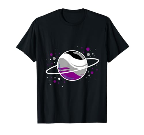 Demisexual Outer Space Planet Demisexual Pride T-Shirt
