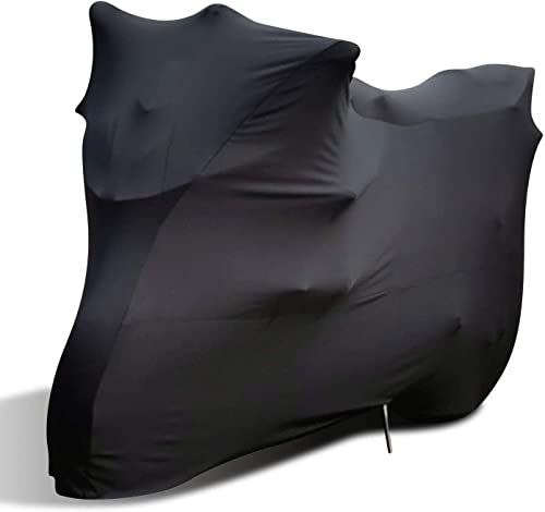 WinPower Indoor Motorcycle Cover Stretch Elastic Dustproof Covers for Motorbikes