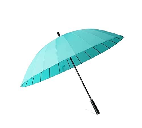 Paraguas Resistente Al Viento Paraguas De Golf Con Mango Recto, Paraguas A Prueba De Viento, Paraguas De Viaje Manual Duradero Y Ligero Para Hombres Y Mujeres Al Aire Libre Paraguas Mujer Hombre(H)